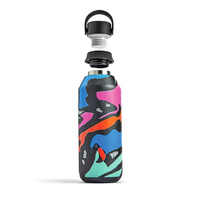 Chilly's Vacuum Insulated Stainless Steel 500ml Drinking Bottle Series 2 - Studio - Ocean of Static