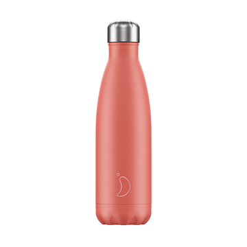 Chilly's Vacuum Insulated Stainless Steel 500ml Drinking Bottle - Pastel Coral