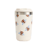 Chilly's Insulated 340ml Coffee Cup - Emma Bridgewater Bumblebee Blue Wing