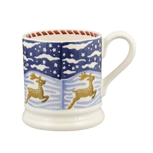 Christmas Icons Deer 1/2 Pint Mug