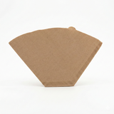 Coffee Paper Filters, Size 2 Cups, Unbleached / Brown, 80pcs