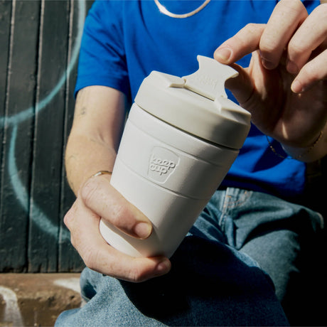 KeepCup Commuter Insulated Cup 12oz - Bone White