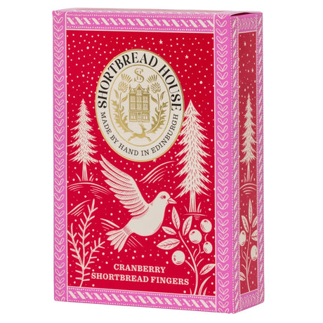 Shortbread House of Edinburgh - Handmade Shortbread Fingers with Cranberries 170g