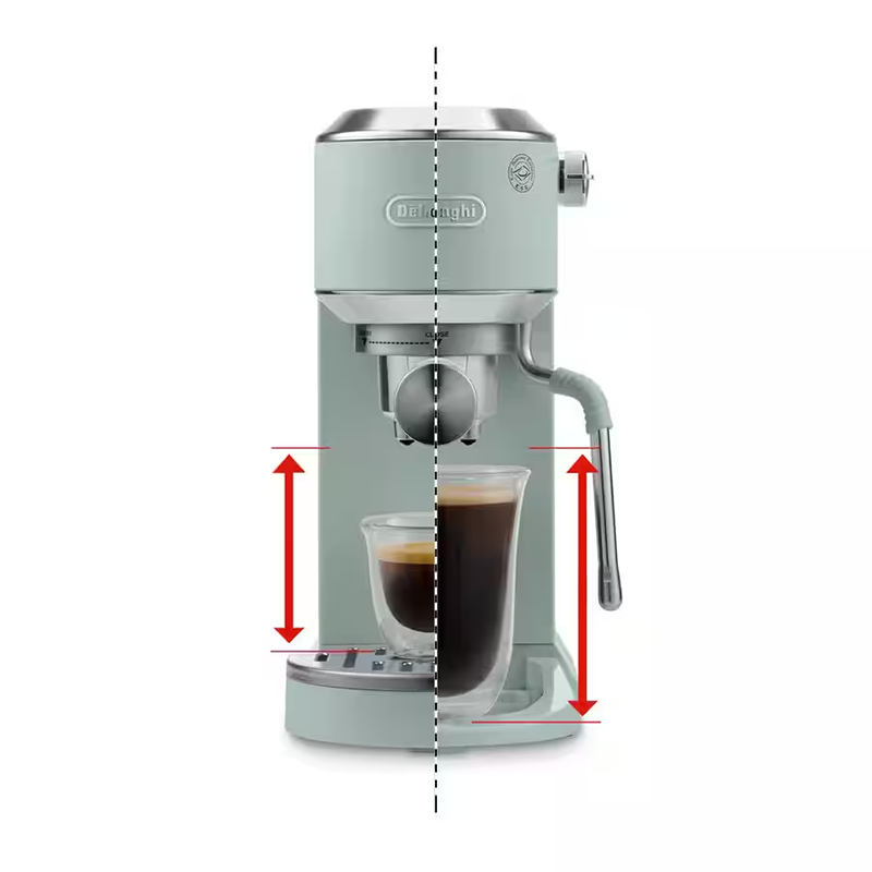 Delonghi Dedica Duo Manual Espresso Machine - Green