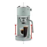 Delonghi Dedica Duo Manual Espresso Machine - Green