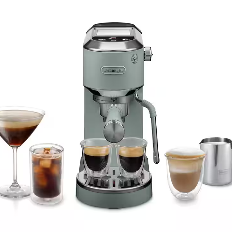 Delonghi Dedica Duo Manual Espresso Machine - Green
