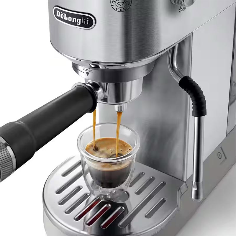 Delonghi Dedica Duo Manual Espresso Machine - Silver