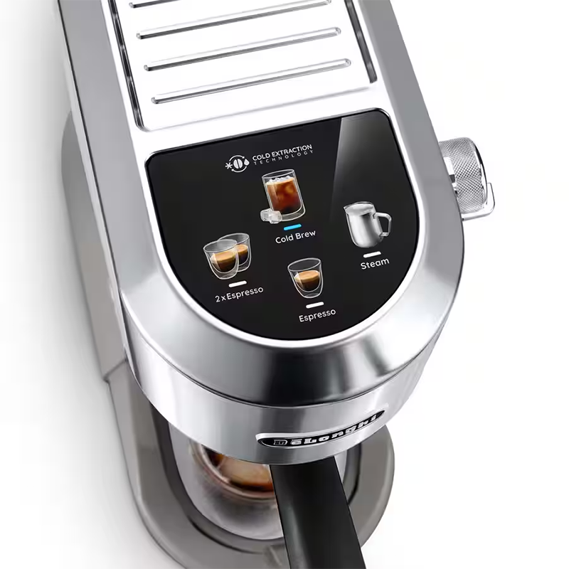 Delonghi Dedica Duo Manual Espresso Machine - Silver