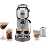 Delonghi Dedica Duo Manual Espresso Machine - Silver