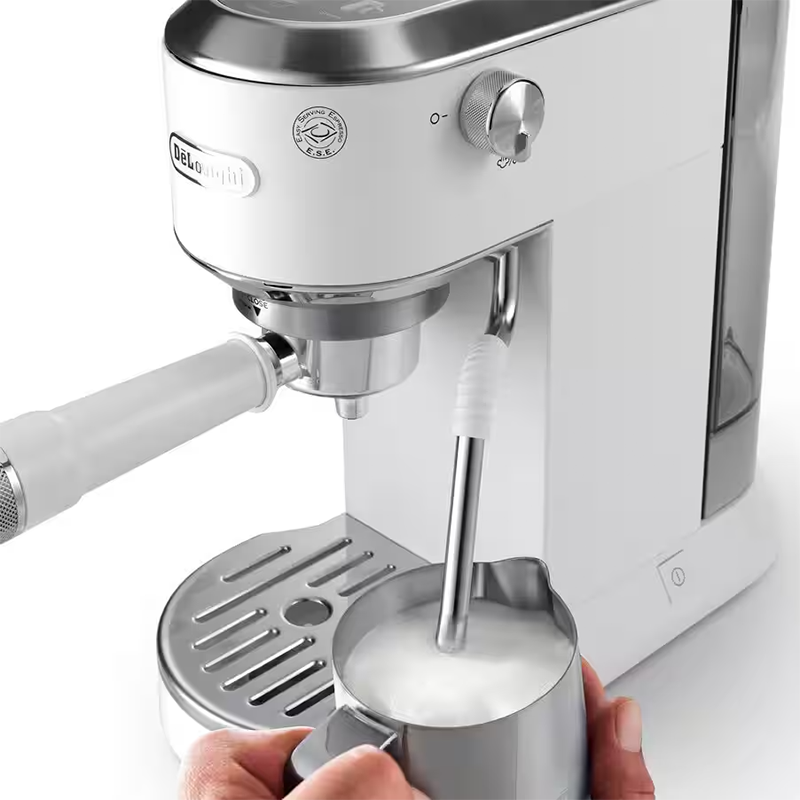 Delonghi Dedica Duo Manual Espresso Machine - White