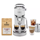 Delonghi Dedica Duo Manual Espresso Machine - White
