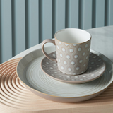 Denby Impression Pink Hexagon Large Mug