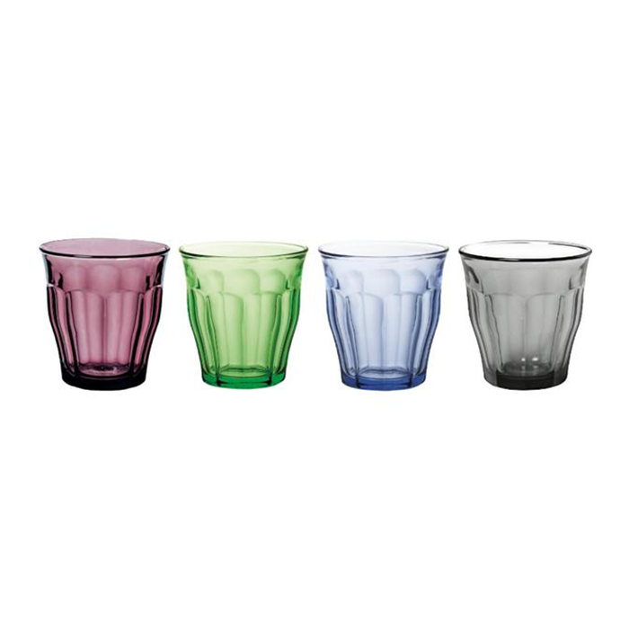 Duralex Picardie Mixed Colours Spring 25cl (Set of 4)