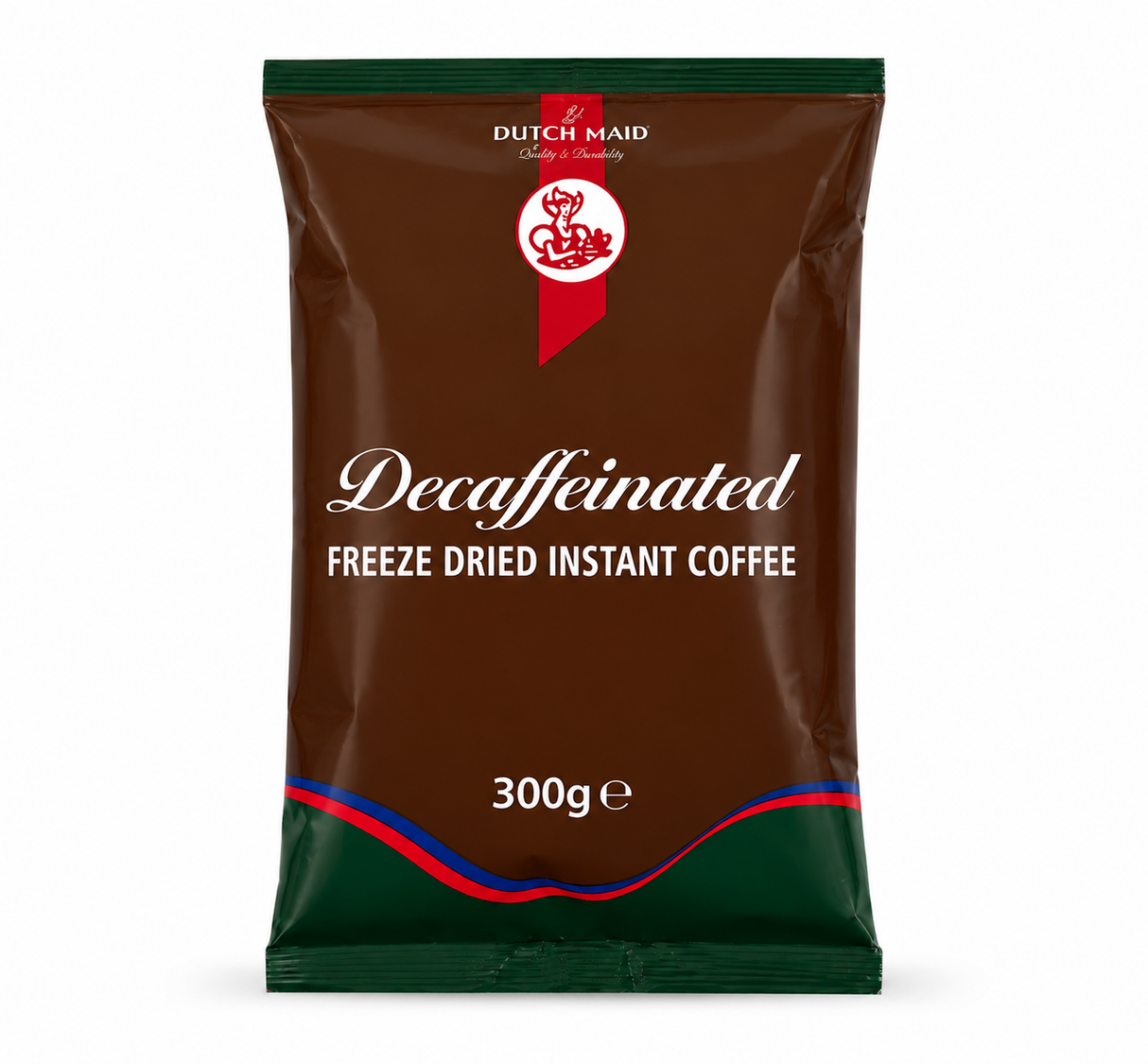 Dutch Maid 100% Decaffeinated Freeze Dried Instant Coffee for Vending 300g
