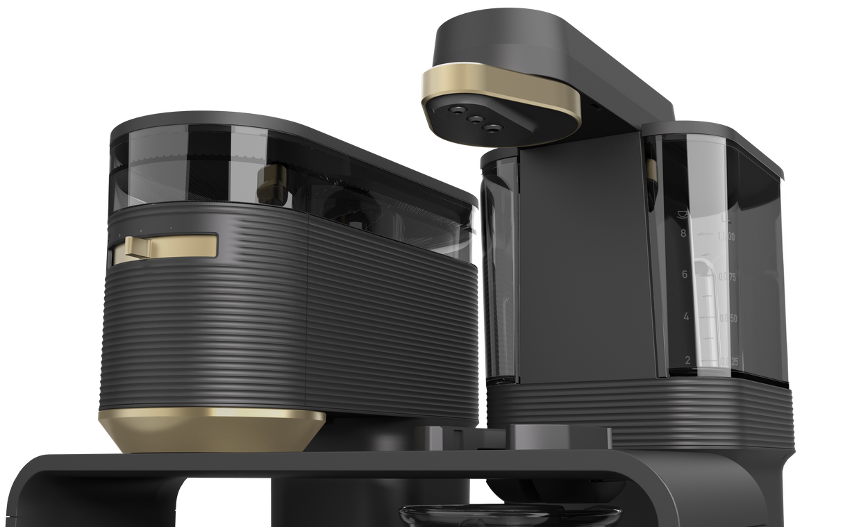 Melitta EPOS Filter Coffee Machine with Built-in Grinder - Gold