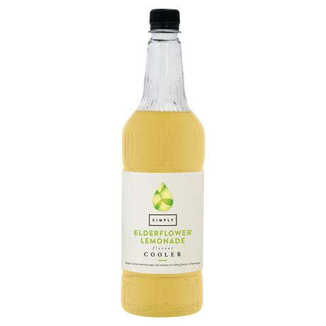 Simply Syrup 1L Cooler bottle – Elderflower Lemonade flavour