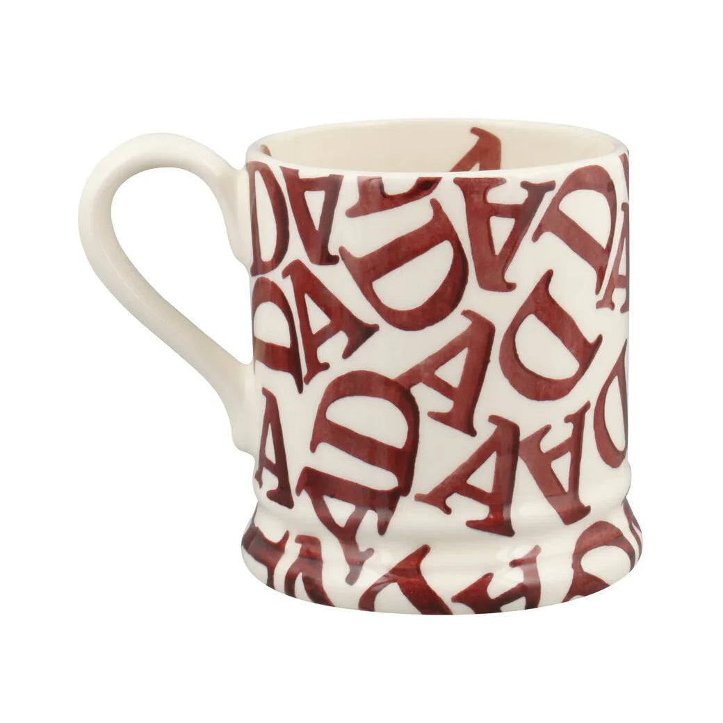 Emma Bridgewater D.A.D. Hellebore 1/2 Pint Mug