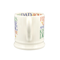 Emma Bridgewater Rainbow Toast Wonderful Dad Mug - 1/2 Pint