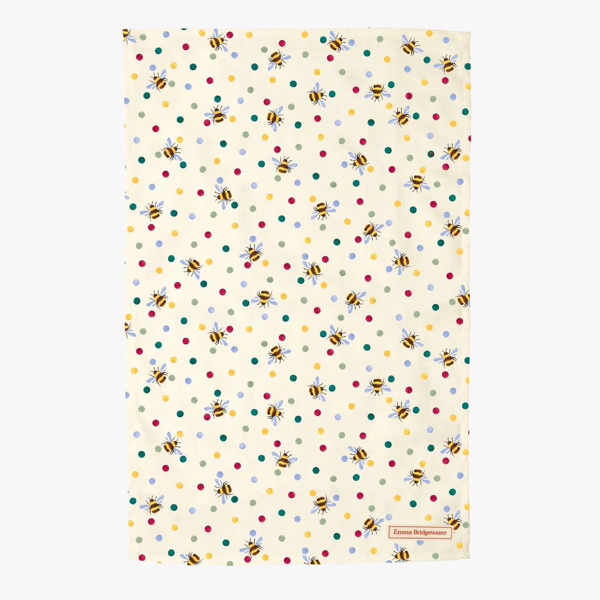 Emma Bridgewater Bumblebee & Small Polka Dot Tea Towel