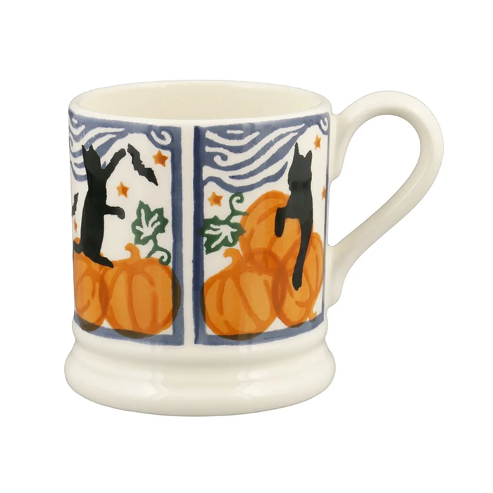 Emma Bridgewater Cats & Pumpkins 1/2 Pint Mug
