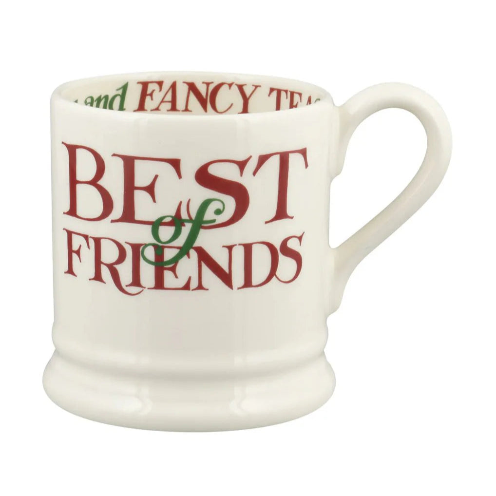 Emma Bridgewater Christmas Toast Best Of Friends 1/2 Pint Mug