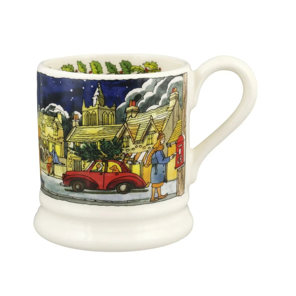 Emma Bridgewater Christmas Town & Country 1/2 Pint Mug
