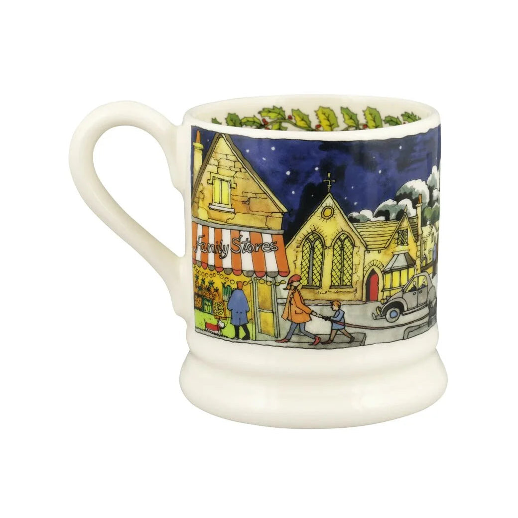 Emma Bridgewater Christmas Town & Country 1/2 Pint Mug