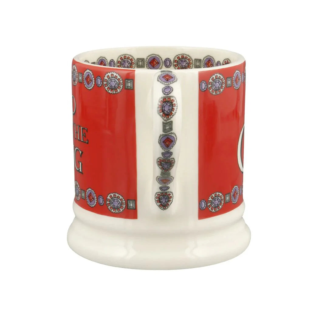 Emma Bridgewater God Save The King 1/2 Pint Mug
