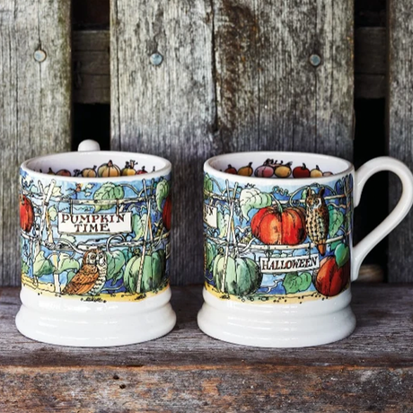 Emma Bridgewater Halloween Pumpkin Time 1/2 Pint Mug