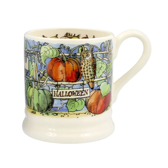 Emma Bridgewater Halloween Pumpkin Time 1/2 Pint Mug