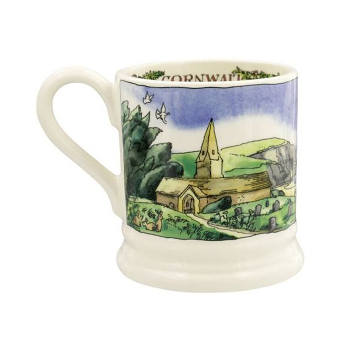 Emma Bridgewater Landscapes Of Dreams Cornish Beaches 1/2 Pint Mug