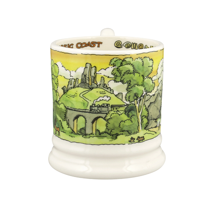 Emma Bridgewater Landscapes Of Dreams Jurassic Coastline 1/2 Pint Mug