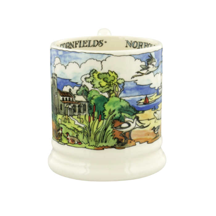 Emma Bridgewater Landscapes Of Dreams Norfolk Coast 1/2 Pint Mug