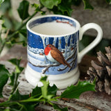 Emma Bridgewater Midnight Robin 1/2 Pint Mug
