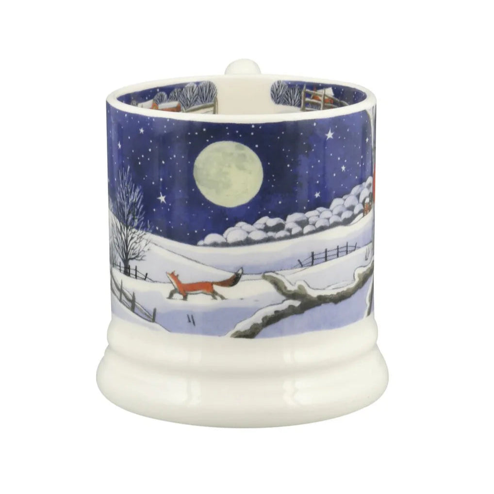 Emma Bridgewater Midnight Robin 1/2 Pint Mug