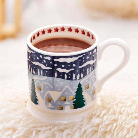 Christmas Icons Winter Village 1/2 Pint Mug