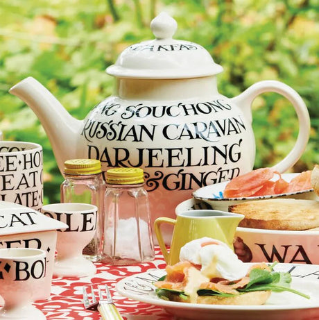 Emma Bridgewater Black Toast 4 Mug Teapot
