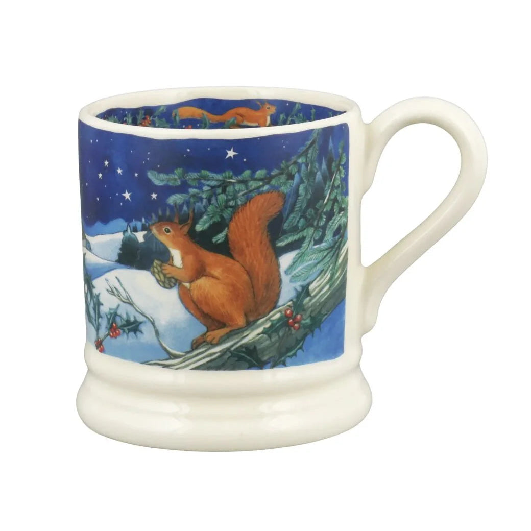 Emma Bridgewater Midnight Squirrel 1/2 Pint Mug
