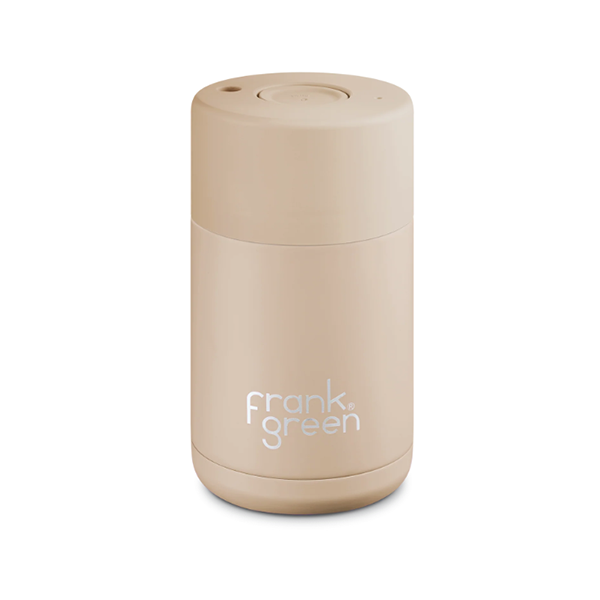 Frank Green 10oz/295ml Ceramic Reusable Cup - Soft Stone