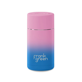 Frank Green 12oz Ceramic Reusable Cup Gradient with Push Button Lid - Wild Orchid, Redber Coffee