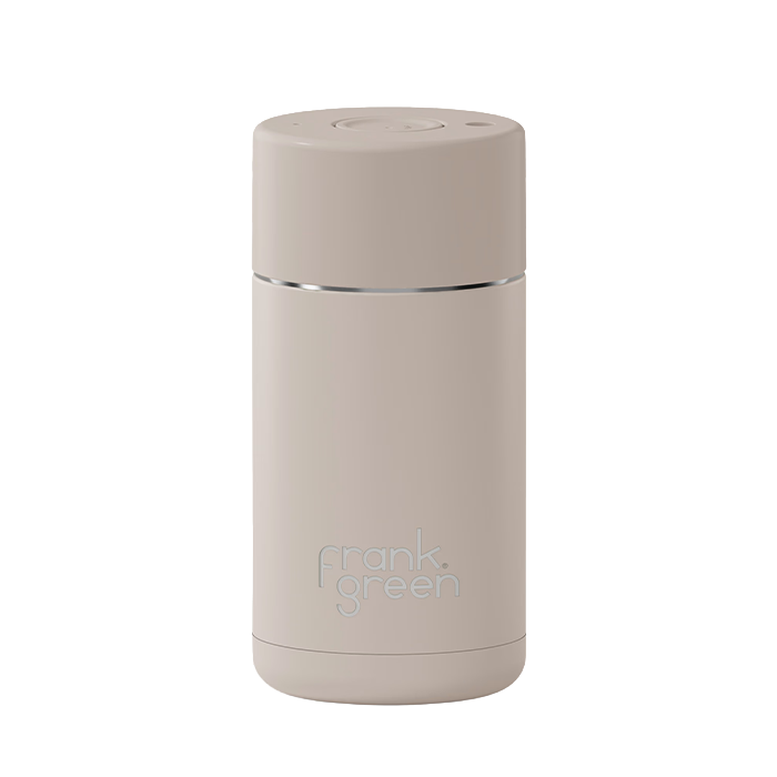 Frank Green 12oz Ceramic Cup with Button Lid -  Moon Dust