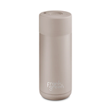 Frank Green 16oz/475ml Ceramic Reusable Cup with Push Button Lid - Moon Dust