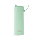 Frank Green 20oz/595ml Ceramic Reusable Bottle with Flip Straw - Mint Gelato