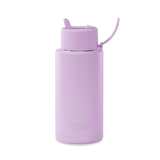 Frank Green 34oz/1005ml Ceramic Reusable Bottle with Flip Straw - Lilac Haze