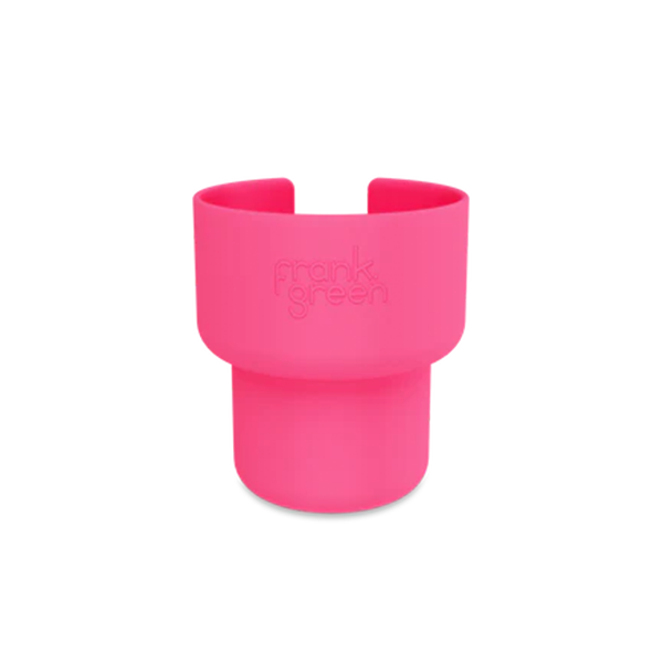 Frank Green Car Cup Holder Expander - Neon Pink