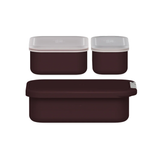 Frank Green Lunch Container with Silicone Lid - Chocolate