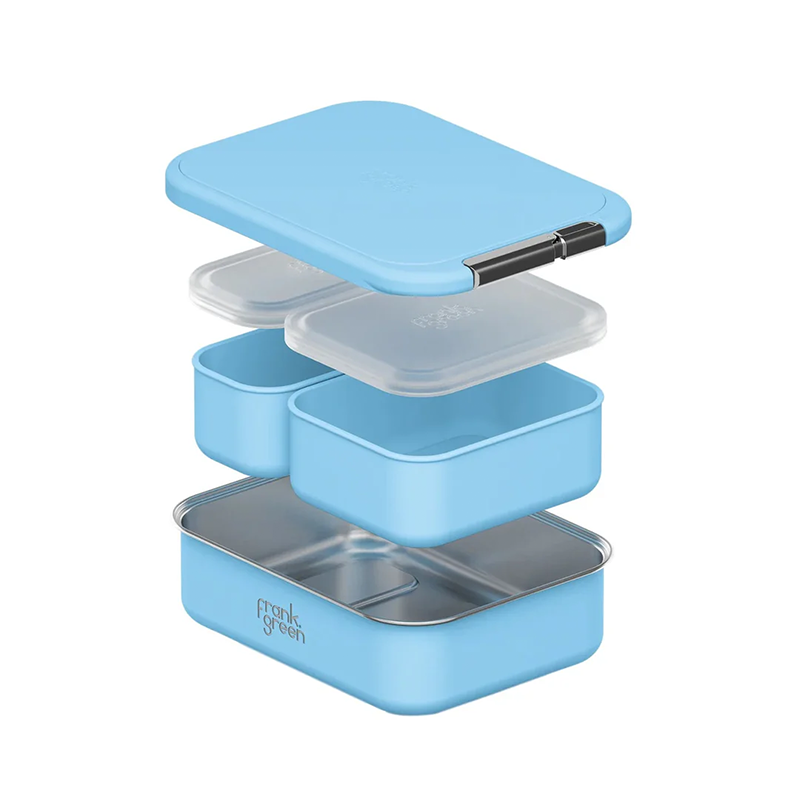 Frank Green Lunch Container with Silicone Lid - Sky Blue
