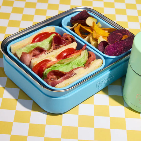Frank Green Lunch Container with Silicone Lid - Sky Blue