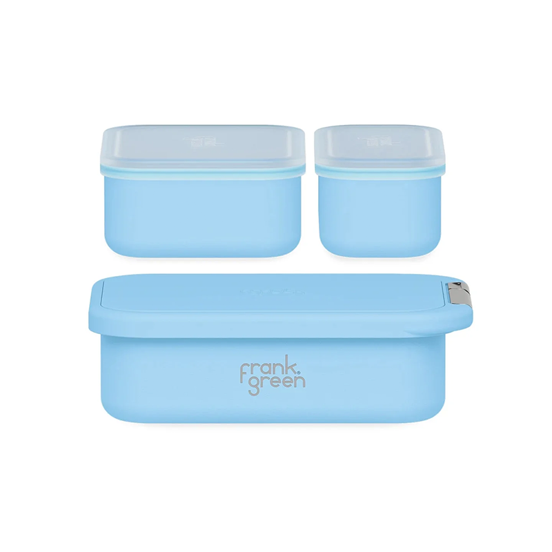 Frank Green Lunch Container with Silicone Lid - Sky Blue