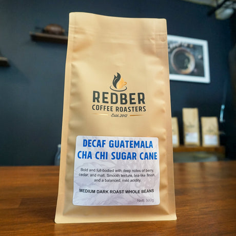 Redber Guatemala Cha Chi Decaf – smooth and rich medium dark roast